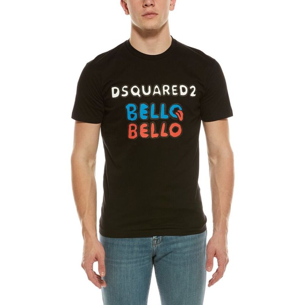 Dsquared2 Mens  T-Shirt, Black